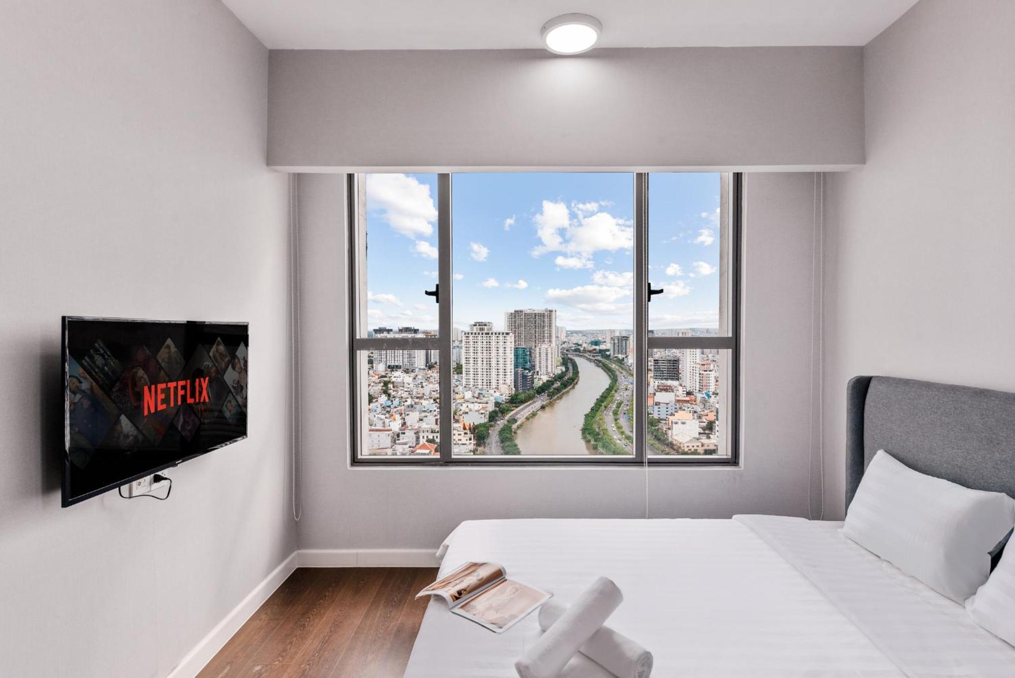 Elysium Cbd Rivergate Apartment - Pool - Free 4G Sim For 3 Nights Ho Či Minovo Město Exteriér fotografie